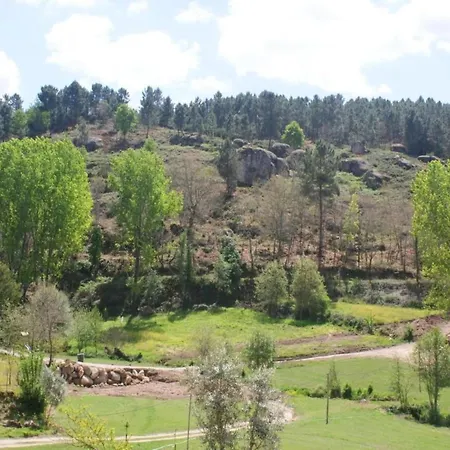 Idyllic Country With Forest