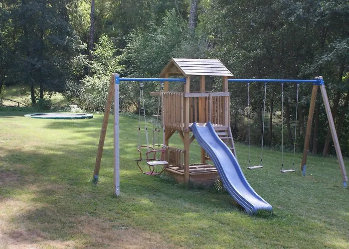 Idyllic Country With Forest *